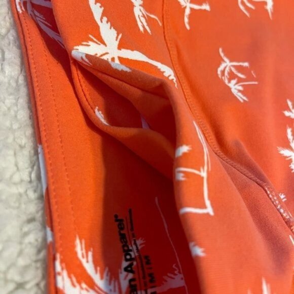 NEW American Apparel Coral Palm Print Leggings - Picture 7 of 7
